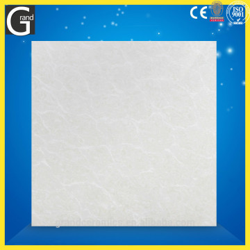White color super gloss polished porcelain floor tile