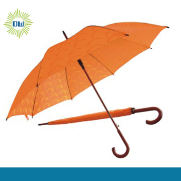 Double Layer Auto Open Straight Umbrella