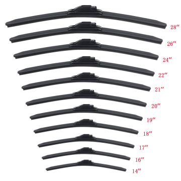 Car Wiper Blade Windshield Multi-adapters Wiper Brush Frameless Window Cleaner Wiper Blades