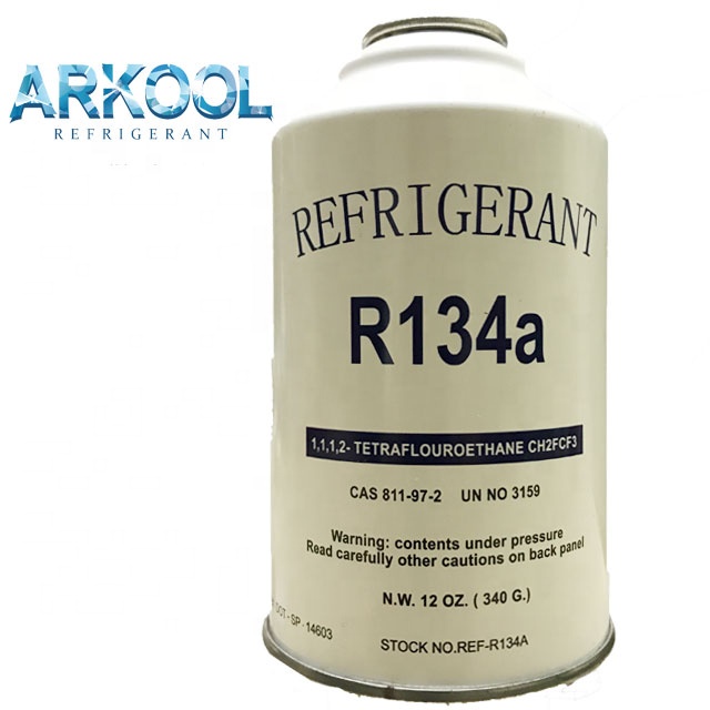 R134a gas air conditioner r134a refrigerant gas cylinder refillable / tonner