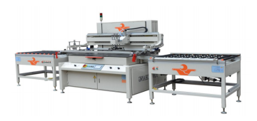 Automated industrial screen printing machine