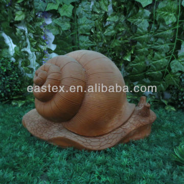 Garden decor fiberglass snail statues