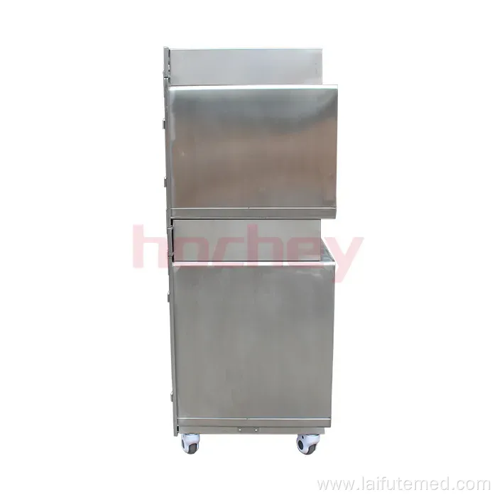 Stainless Steel Veterinary Therapy Oxygen Infrared Warm Heated Cage with IV Pole