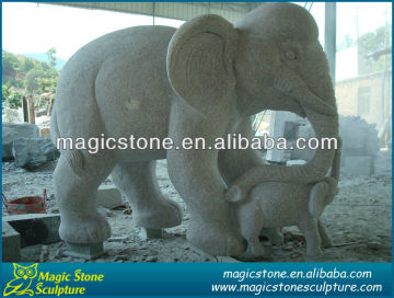 stone elephant sculture