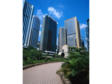 Certificated curtain wall powder coating