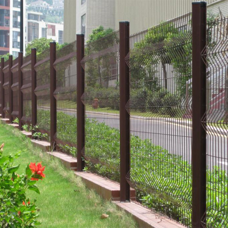 Galvanized Powder Coated Welded Wire Mesh Fence Designs