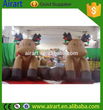 Outdoor inflatable Christmas decorations Inflatable Christmas Moose