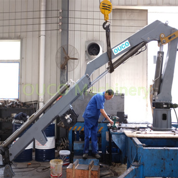 Brand Heila 1T10M Marine Crane with Foldable Boom