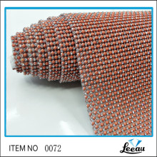 Aluminium Crystal Rhinestone Mesh
