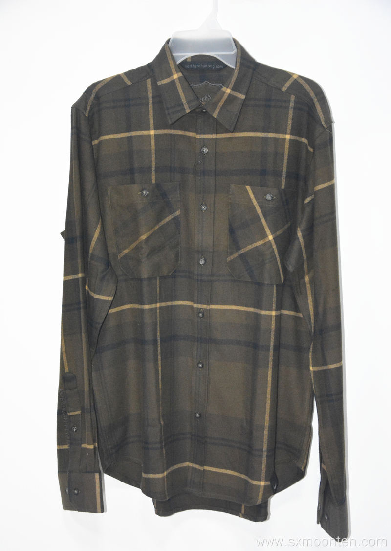 Slim Fit Multi Color Custom Flannel Shirts