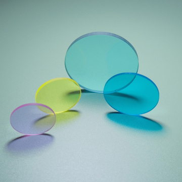 Blue Optical Filters QB24 BG12 for welding