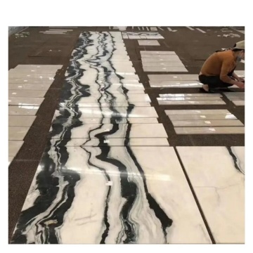 Modern Design Panda White Marble Slab - Versatile Tile for Multiple Uses