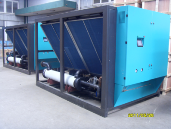 screw type air chiller