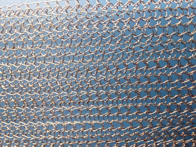 stainless steel knitted wire mesh foam netting demister oil-gas separator