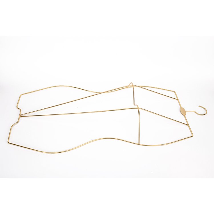 KINDOME metal wire hanger for swimwear body hanger