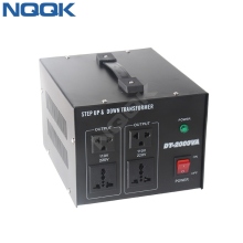DT-2000VA 2000VA Step Up Down Voltage Transformer 220V to 110V with Fuse and MCB