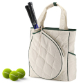 Durable Cotton Tennis Tote Bag for Sports Gear