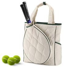Durable Cotton Tennis Tote Bag for Sports Gear