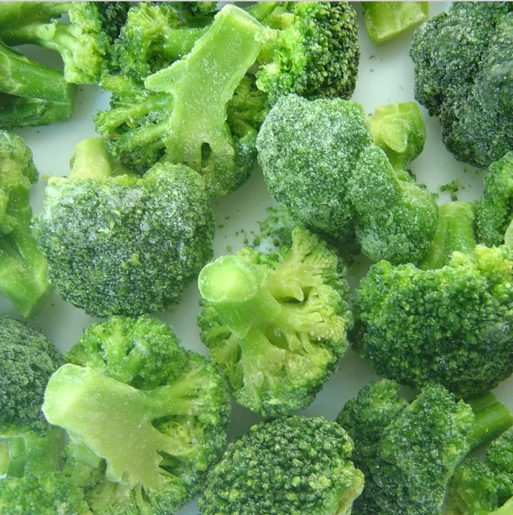 IQF Broccoli Frozen Broccoli 3-5cm, 4-6cm High Quality Frozen Vegetables