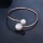 Popular fashion Copper cuff Bracelet Gift New Personalized simple pearl bracelets