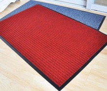 High quality Polyester Stripe Mat with PVC Backing