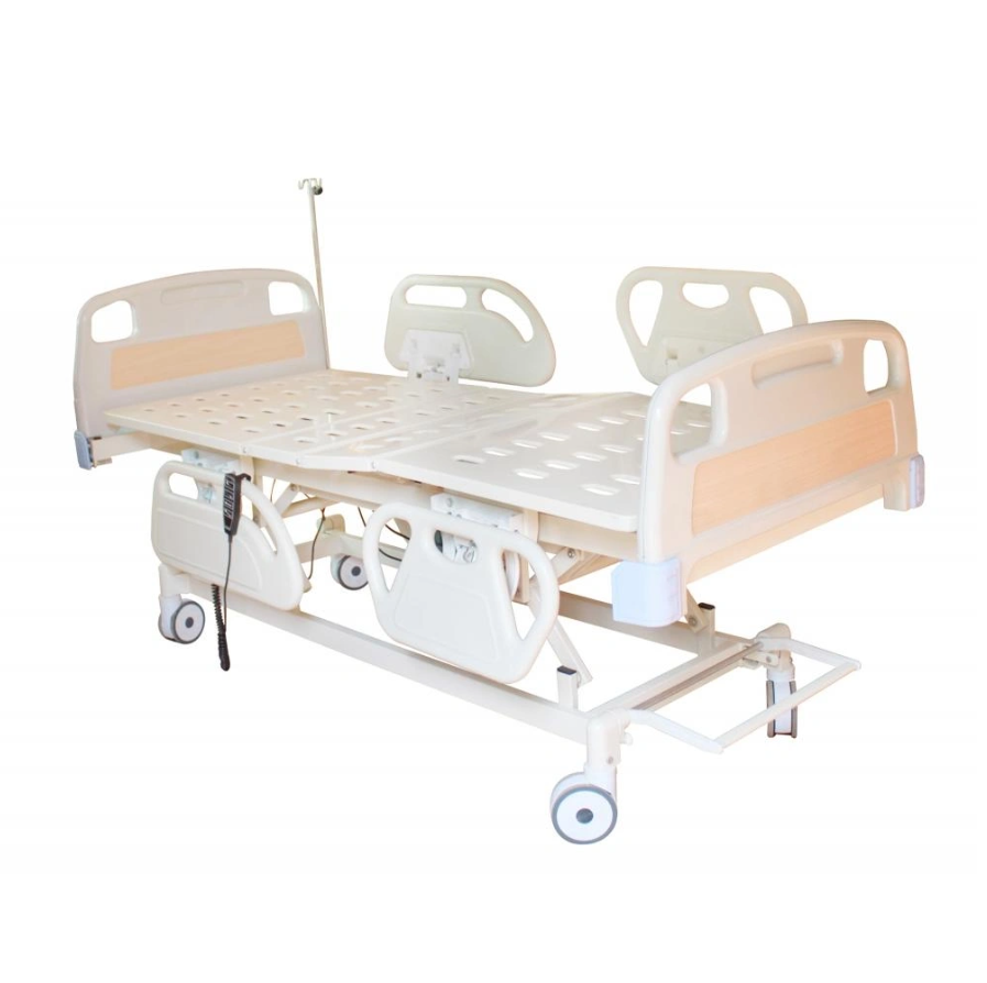 Adjustable three function hospital bed