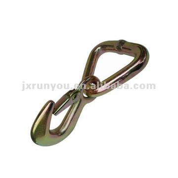 Welded ring with Forged Triangle hook