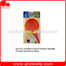 plastic sport toy beach badminton racket toy
