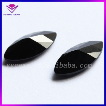 Loose Gemstones Cubic Zirconia Jewelry Black Marquise Synthetic Diamond Gem Stones