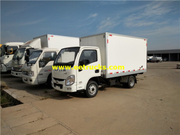 Yuejin Gasoline Refrigerated Van Vehicles