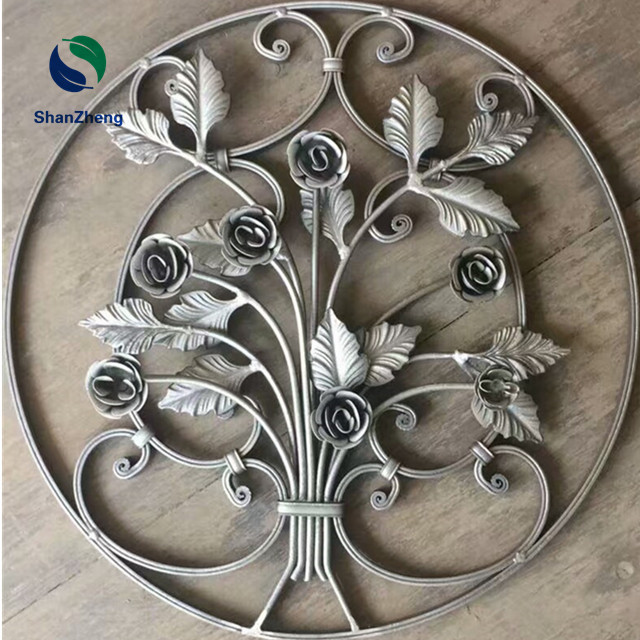 Forged decoration Panels for wrought iron fence or gate