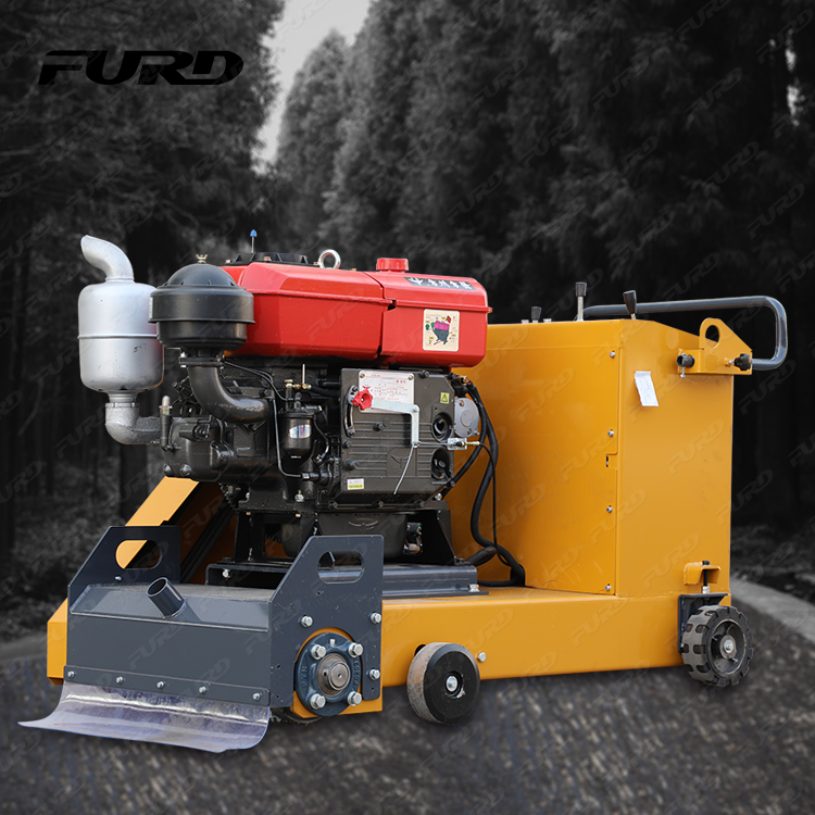 Operated convenient 500mm cold milling machine asphalt road scarifier machine