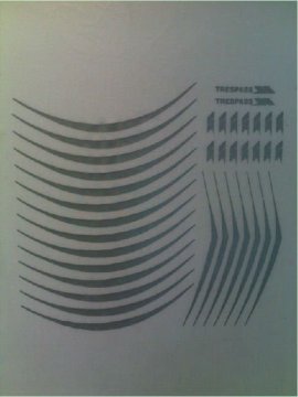 2016 Reflective heat transfer paper for warning marks