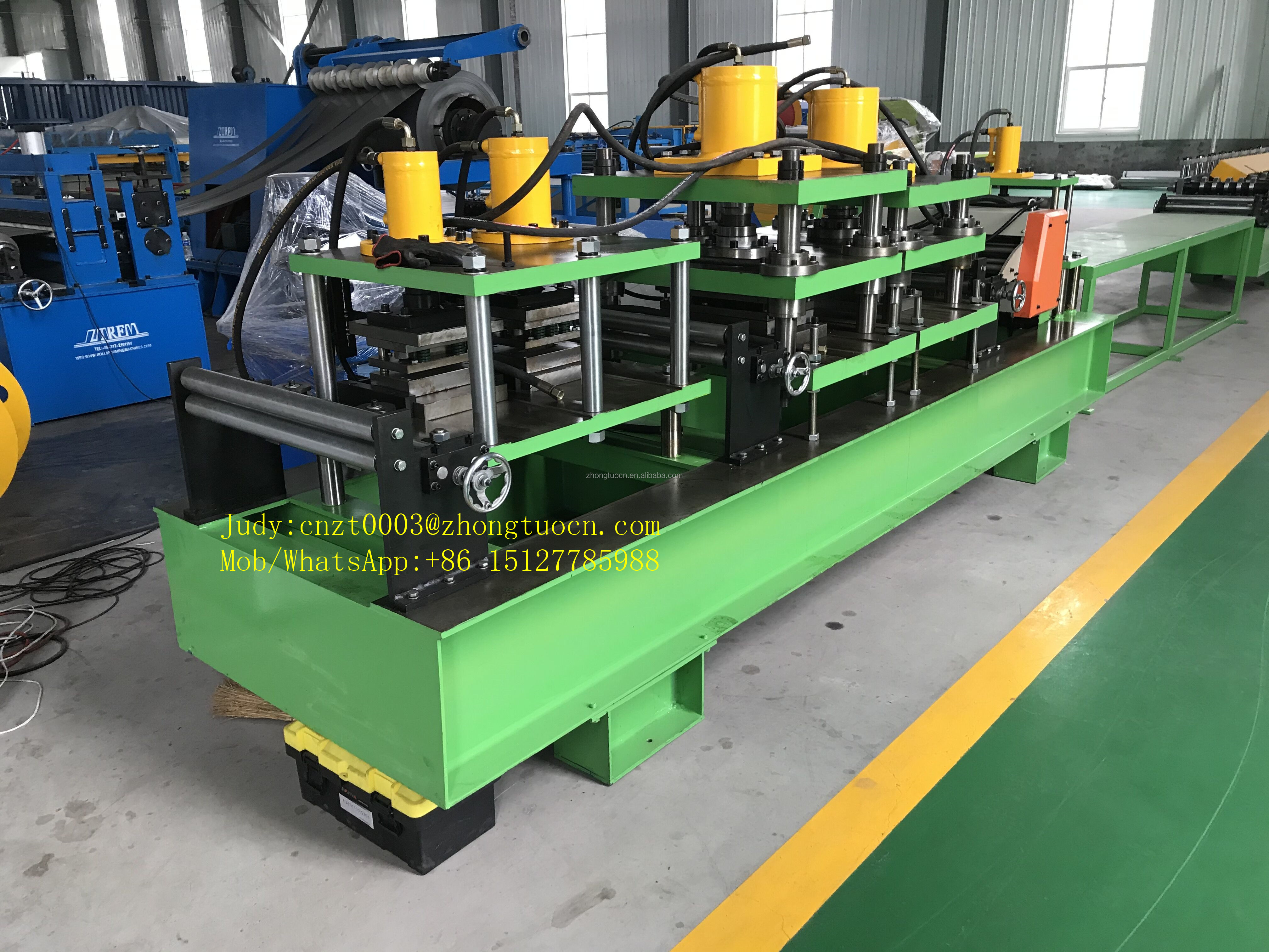 Full automatic Door frame roll forming machine steel door frame making machine