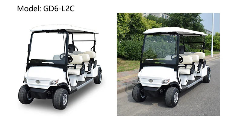 Elegant Design 11 Passengers Electric Sightseeing Car for Wholesale