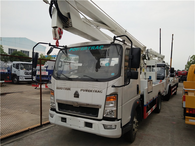 18m SINOTRUK Aerial Platform Lift Vehicles