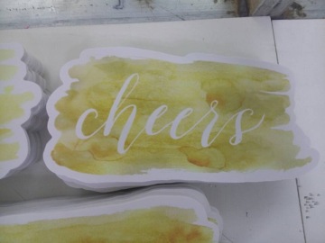 Custom Digital Printed Die Out PVC Board Sign