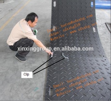 plastic road plates/plastic tear drop plate