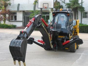 skid steer loader backhoe attachment