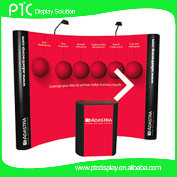 fabric pop up display