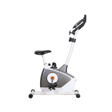 Upright magnetic resistance manual pedal fitness bike