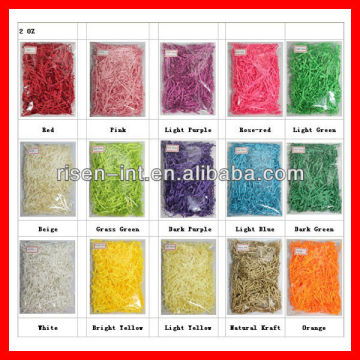 HOTSALE crinkled shredded paper for packaging