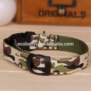 New Dog Collars Adjustable Camo Patch Pet Collars Large Size Pet Products