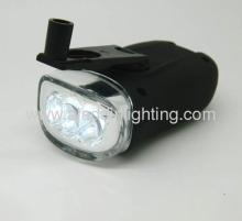 Solar Dynamo Self-powered Hand Wind Up Flashlight?