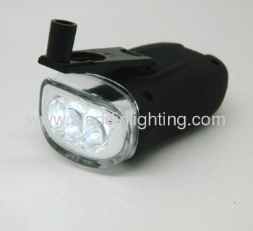Solar Dynamo Self-powered Hand Wind Up Flashlight?