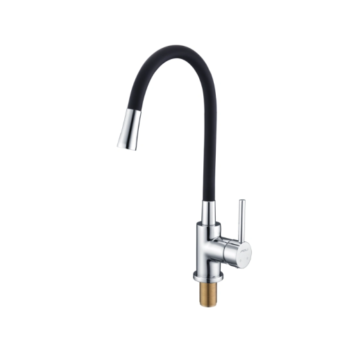 Pull type mixer tap for kitchen