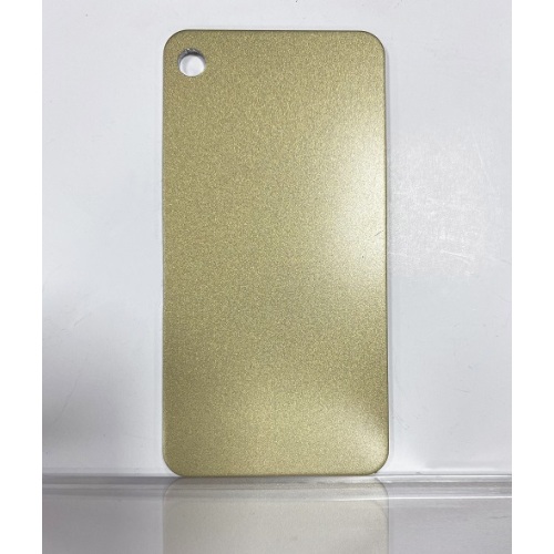 Metallic Gold Aluminiumblech