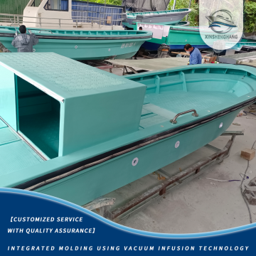 FRP Fishery Auxiliary Boat for Multi-Work