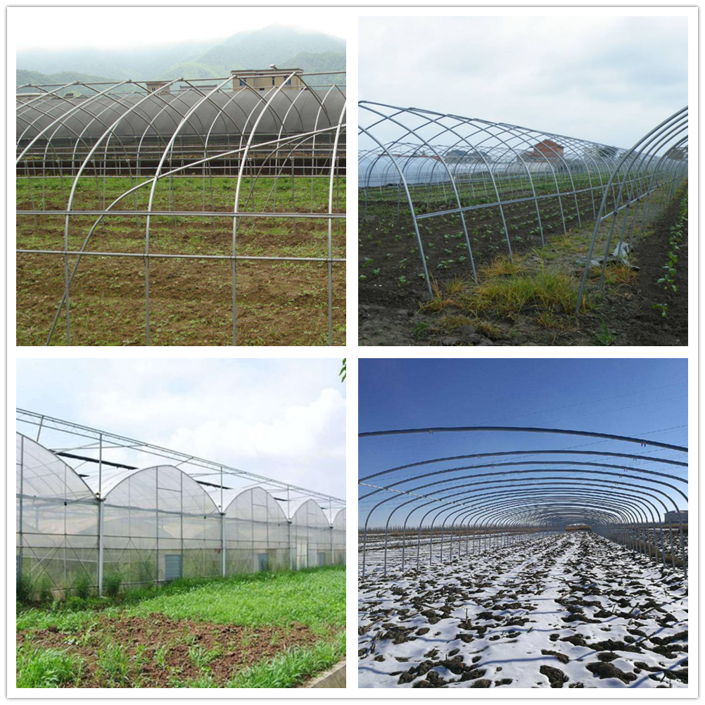 0.8-2.0mm Thickness Round Greenhouse Pre Galvanized Steel Pipe