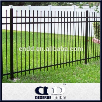 Iron picket fence system